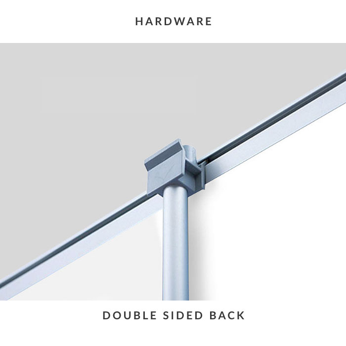 Image of item Deluxe Retractable Double Sides w/ Stand - 33"x81"