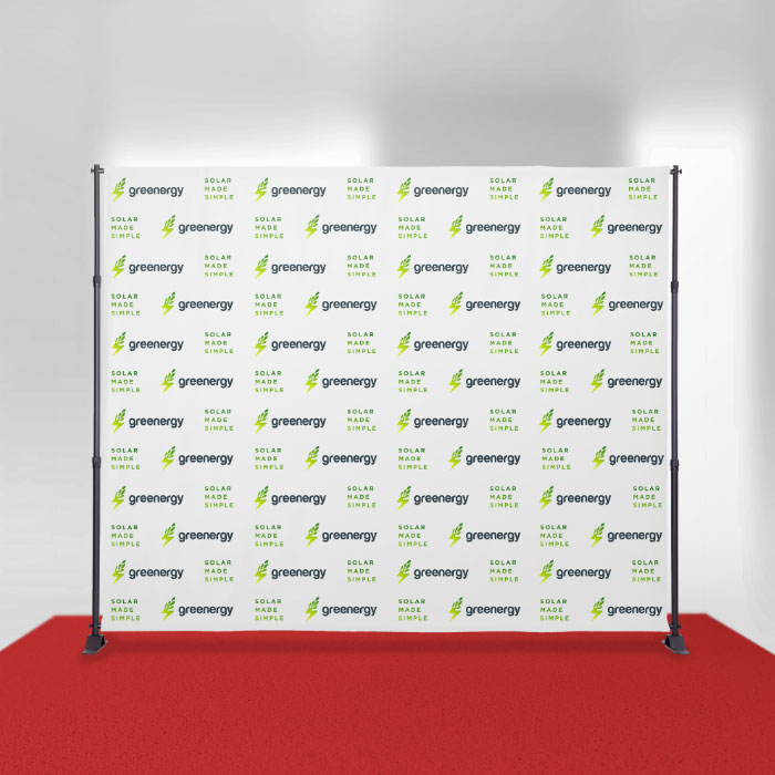 Image of item Step & Repeat Backdrop w/ Stand