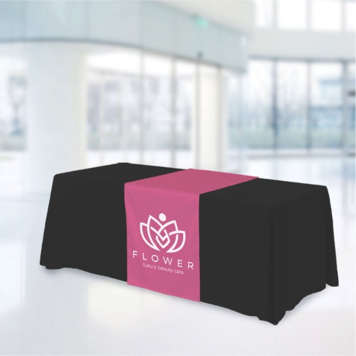 Image of item Table Runner & Solid Color Throw Combo