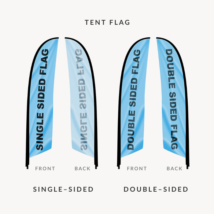 Image of item Event Tent Flag (with Pole Set)